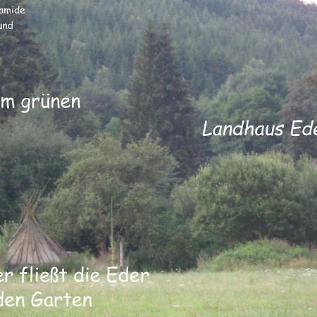 Fewo Landhaus Ederlust Heilungsraeume Ev Гацфельд Екстер'єр фото